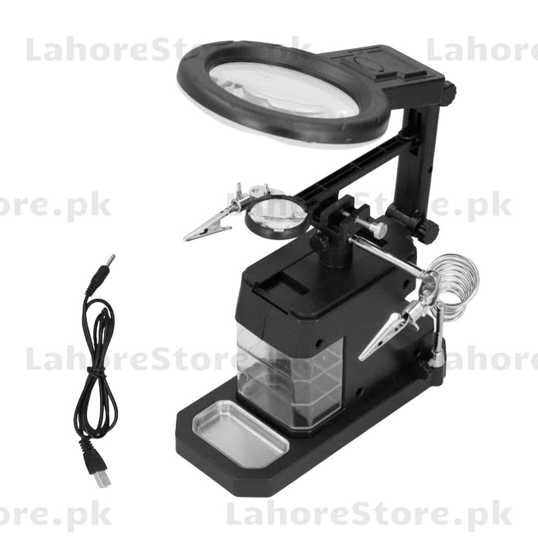 TE 803 LED Magnifier Handle – High‑Brightness Handheld Inspection Magnifying Glass