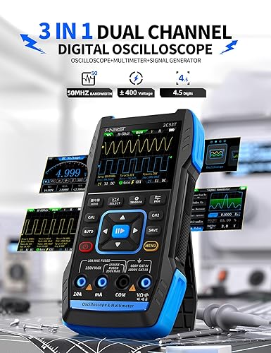 FR 2C53T S 50MHz 2 CHANNEL 3 IN 1 OSCILLOSCOPE