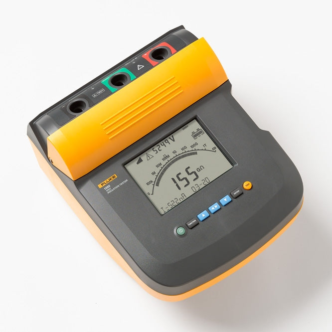Fluke 1555 FC Insulation Resistance Tester – 10 kV Digital Megohmmeter with Wireless Data Logging