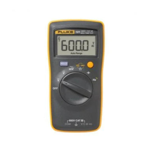 Fluke 101 Digital Multimeter – Compact True RMS Handheld Tester