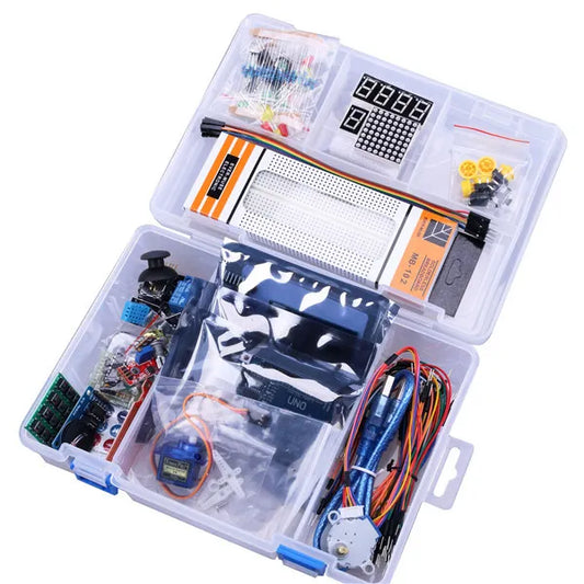UNO R3 Starter Kit Upgraded Version with RFID & LCD 1602 – Complete Learning Kit for Arduino Projects
