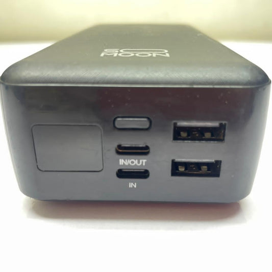 SO MOON 20000mAh Portable Power Bank – Fast Charging, Dual USB Output
