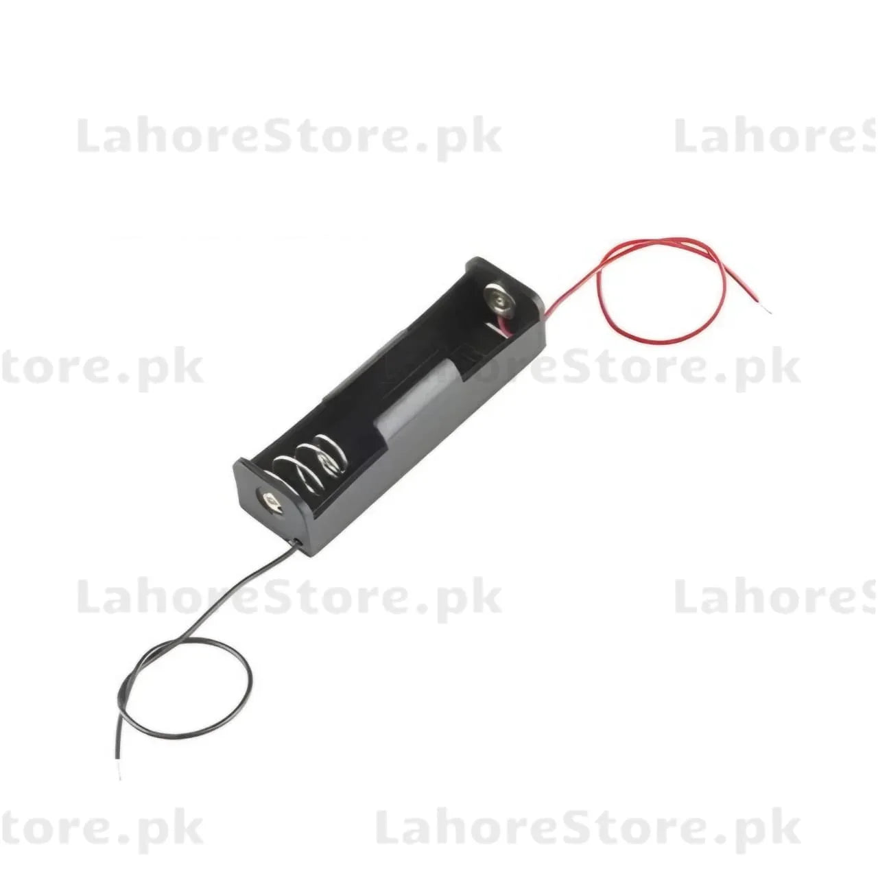 1 Battery Cell Case – Single Slot Holder with Wire Leads - Lahore Store