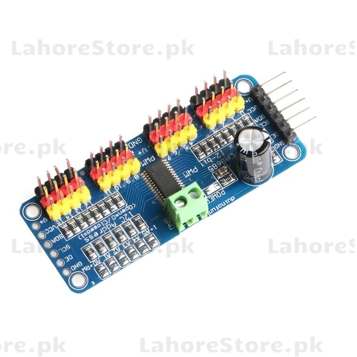 PCA9685 16-Channel 12-bit PWM Servo Driver – I2C Interface