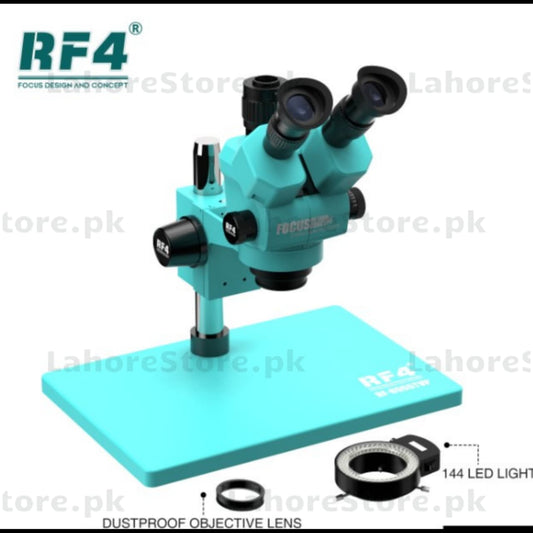 RF 6555TVP Trinocular Stereo Microscope for Laboratory & Industrial Use