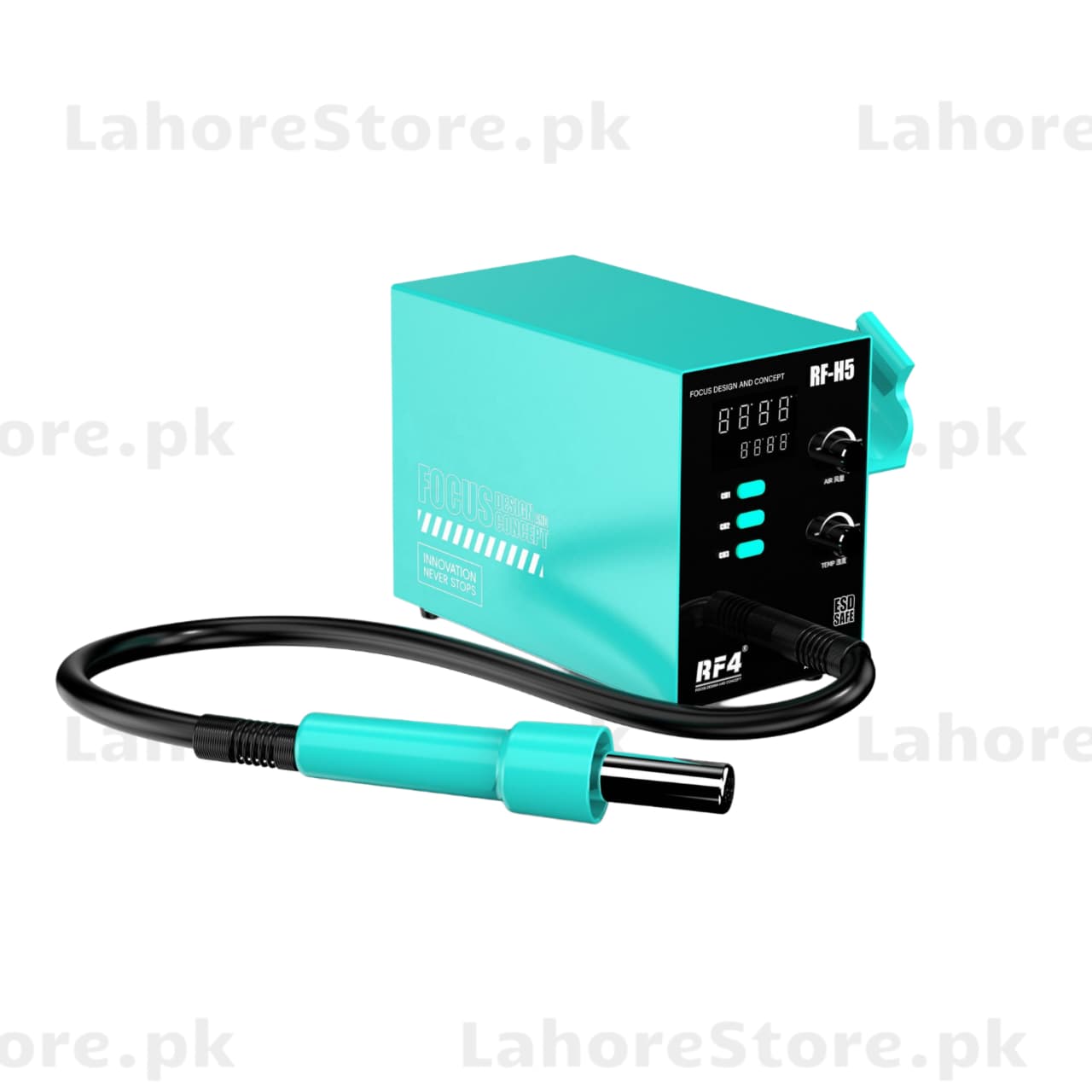 RF H5 Hot Air Rework Station – Digital Temperature & Airflow Control | LahoreStore