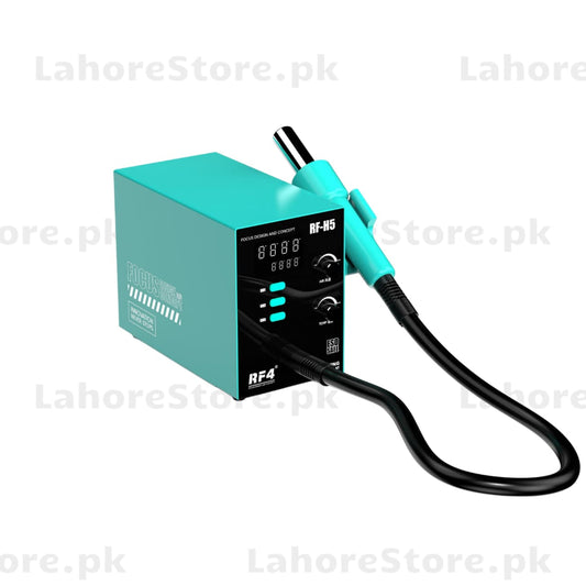 RF H5 Hot Air Rework Station – Digital Temperature & Airflow Control | LahoreStore