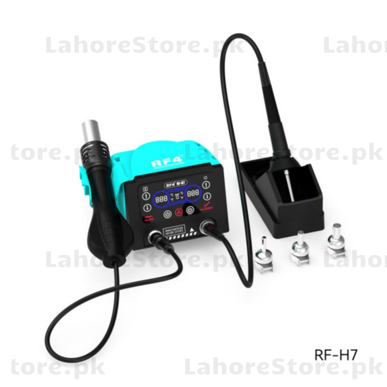 RF H7 Hot Air Rework Station – Digital Temperature & Airflow Control