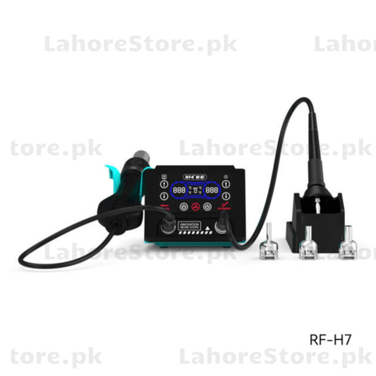 RF H7 Hot Air Rework Station – Digital Temperature & Airflow Control