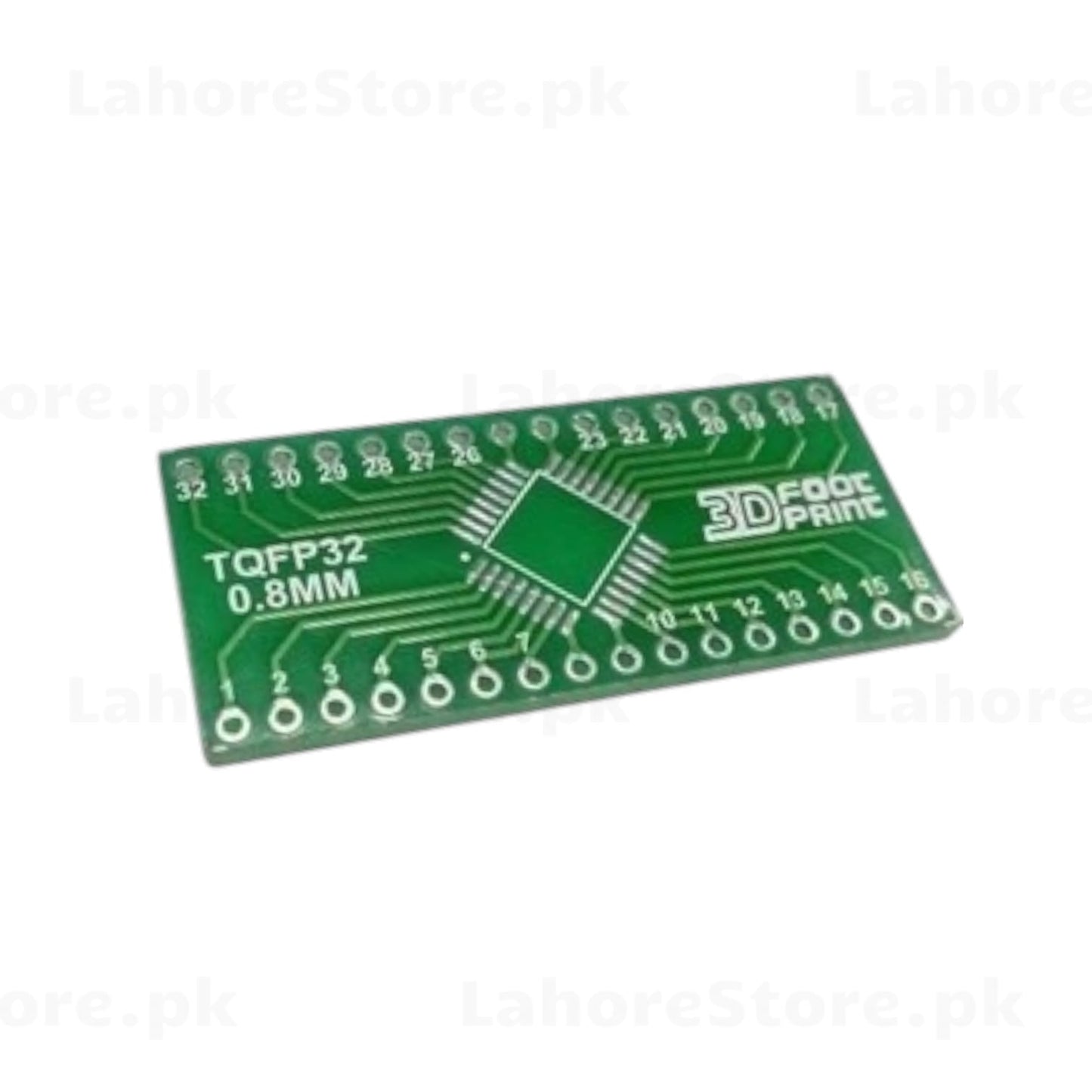TQFP32 0.8mm SMD to DIP Adapter PCB