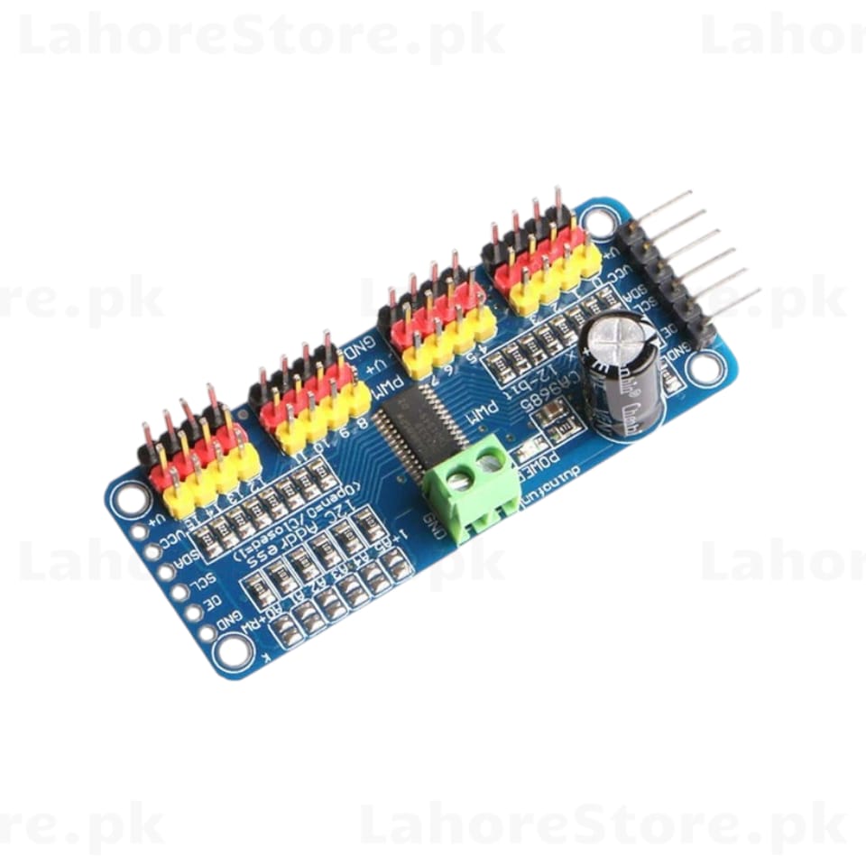 PCA9685 16-Channel 12-Bit PWM Servo Driver Module I2C for Arduino