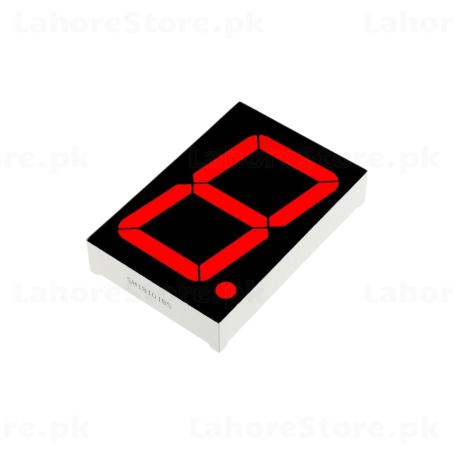 1-Inch Single Digit Red 7-Segment LED Display SH18101BS