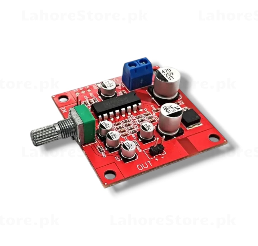 NE5532 Op-Amp Audio Preamplifier Board with volume potentiometer