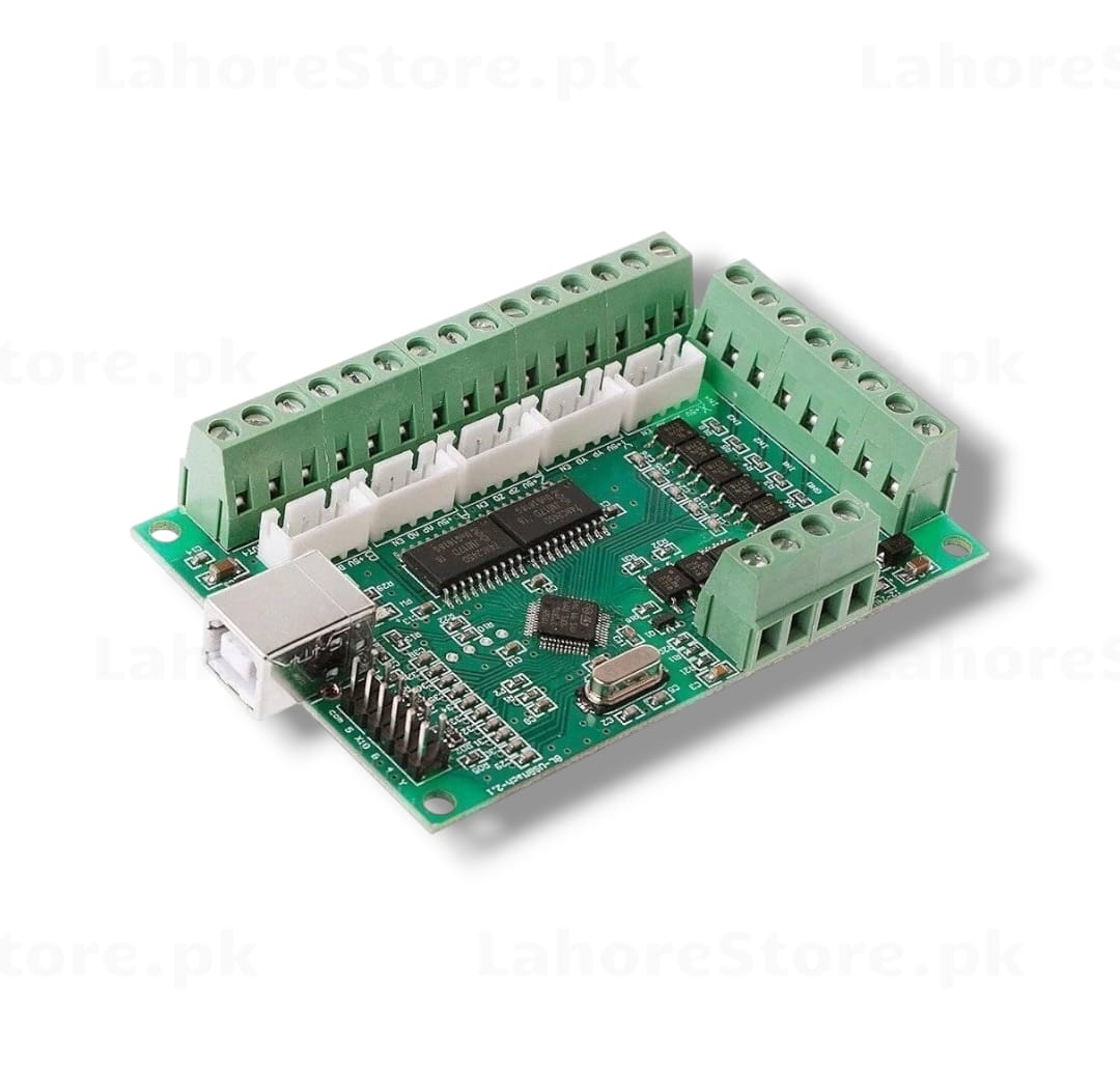 FX1N FX2N Compatible PLC Industrial Control Board with USB port and screw terminals