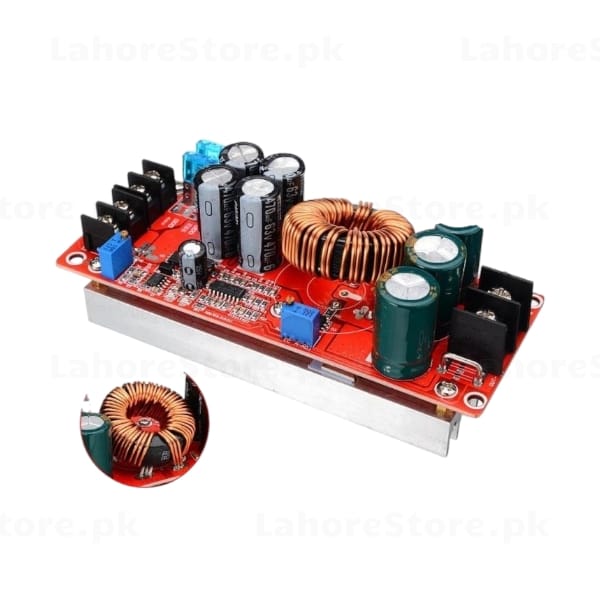 1200W DC-DC Boost Converter - Full Board with Toroidal Inductor