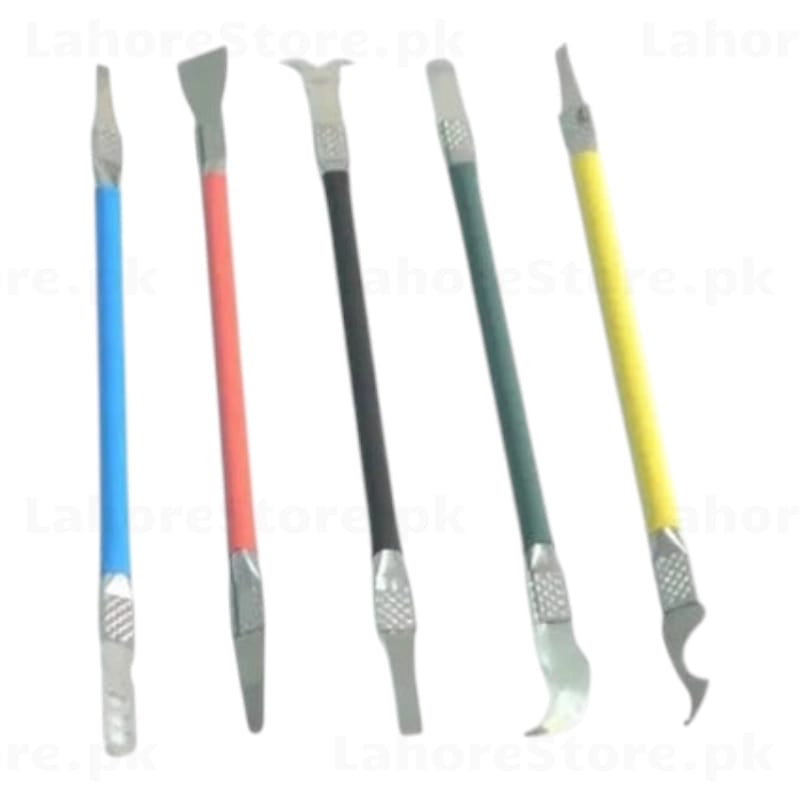 RELIFE RL-049B Degumming Crowbar Set 5 pieces spread out