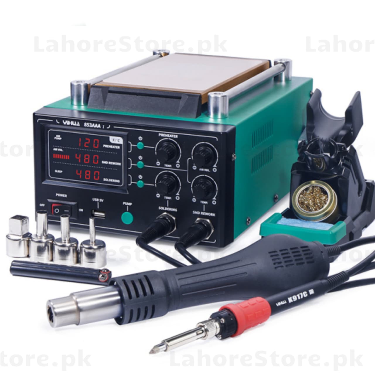 YH 853AAA‑II BGA Rework Station with Touch Separator | Digital Hot Air & BGA Repair System