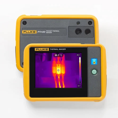 Fluke FLK-PTI120 9Hz 400°C Pocket Thermal Imager – Compact Industrial Infrared Camera