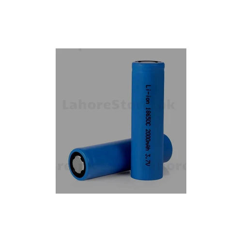 **18650 Li-ion 3.7V Rechargeable Battery (1300–2500mAh) – High Drain