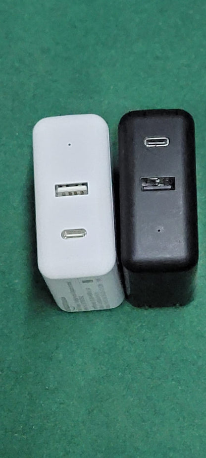 Amazon Basics Wall Charger B07NW725GZ | Dual USB + PD 39W Fast Charger (Lot Available)