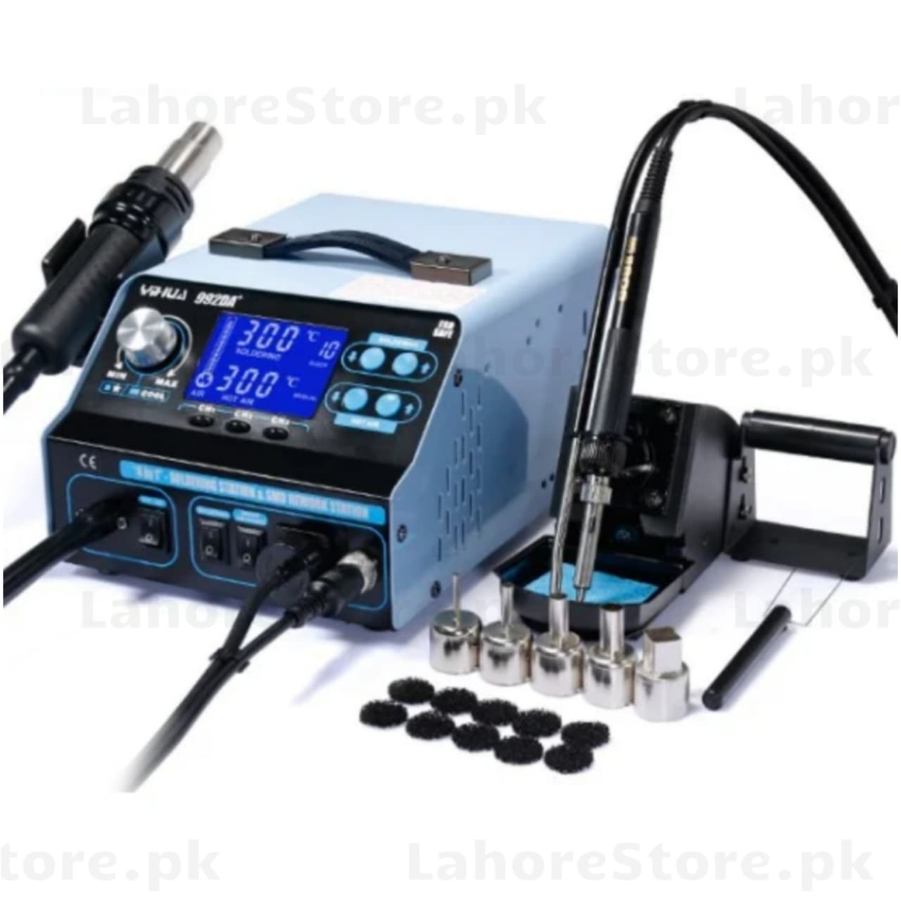 YH 992D A+ 3-in-1 Rework Station | Digital Hot Air + Soldering + Desoldering Station