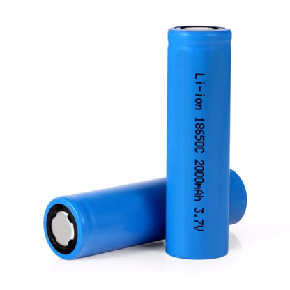 18650 Lithium-ion Rechargeable Battery 3.7V (1300mAh – 2500mAh) High Drain Cell for Flashlights, Power Banks, DIY & Electronics