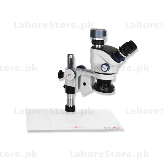 KS TX 350E 1.3 50X Trinocular Stereo Microscope with 4K Camera