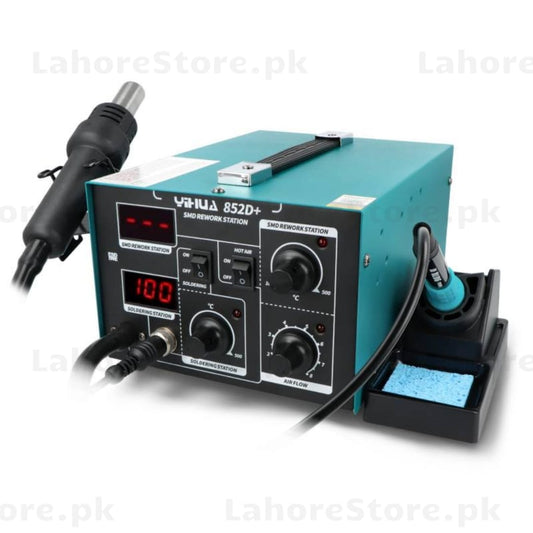 YH 852D+ Rework Station | Digital Hot Air SMD Rework & Desoldering Station