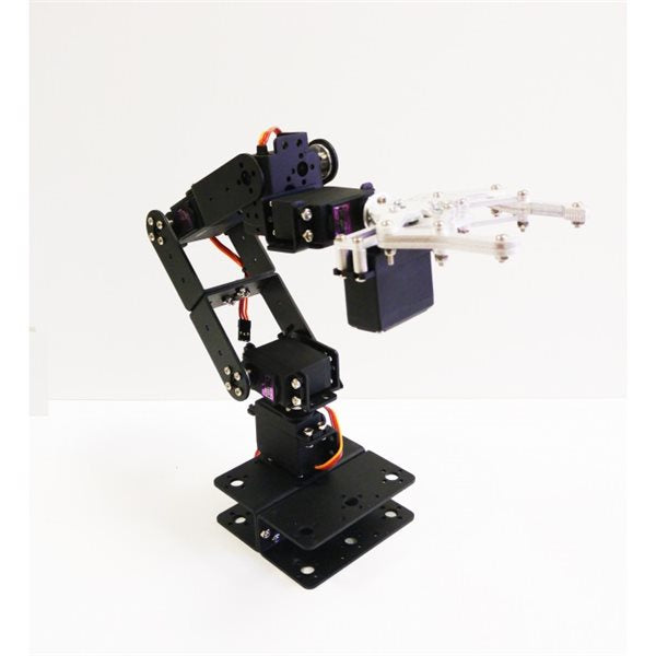 6 DOF Metal Robotic Arm Chassis with MG996 Servo – Unassembled Kit