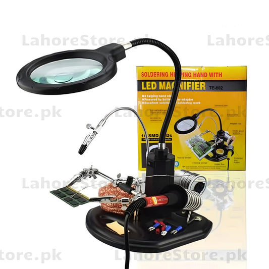 TE 802 LED Magnifier Handle – High‑Brightness Handheld Inspection Lens