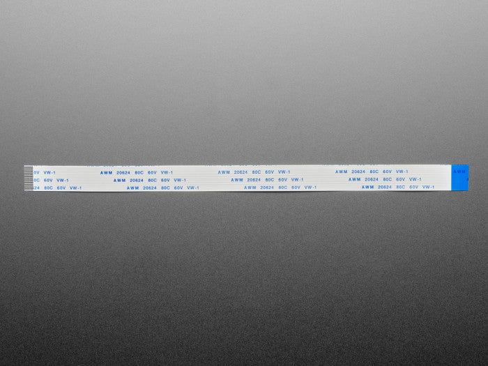 22-Pin 0.5mm Pitch FPC Flex Cable for DSI/CSI/HSTX - 20cm