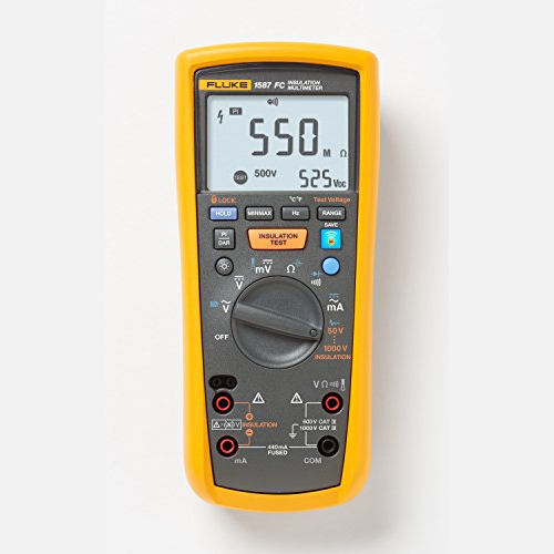 Fluke 1587 FC Insulation Multimeter – Digital Multimeter with Insulation Tester