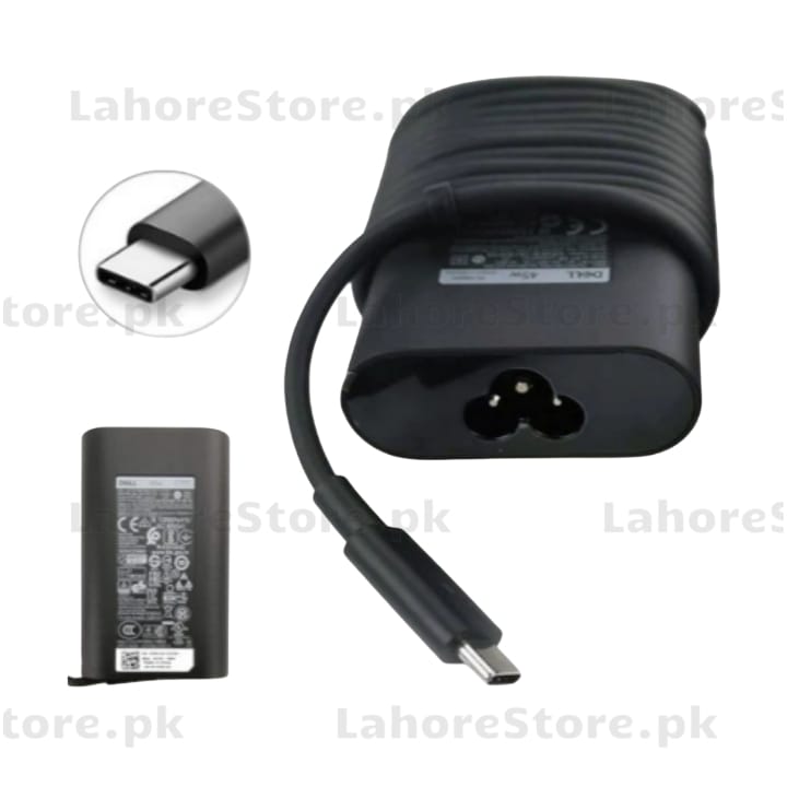 Dell 65W/45W USB-C Power Adapter Laptop Charger
