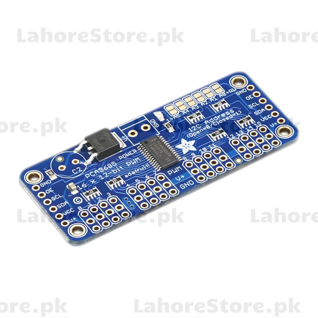 PCA9685 16-Channel 12-bit PWM Servo Driver – I2C Interface Module for Arduino & Raspberry Pi