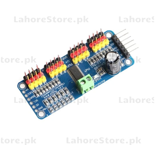 PCA9685 16-Channel 12-bit PWM Servo Driver – I2C Interface