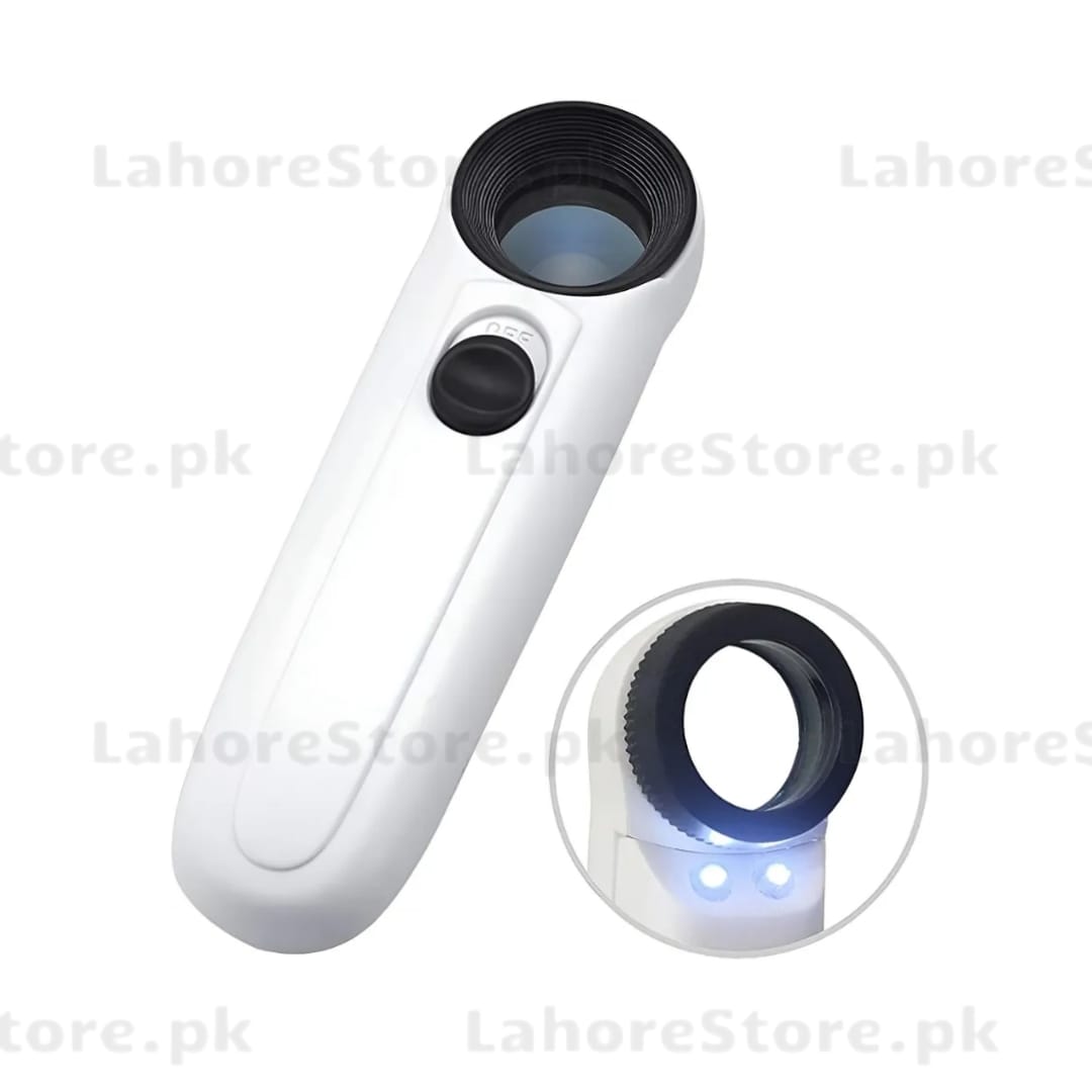Portable LED Light Magnifier – Handheld Illuminated Magnifying Glass