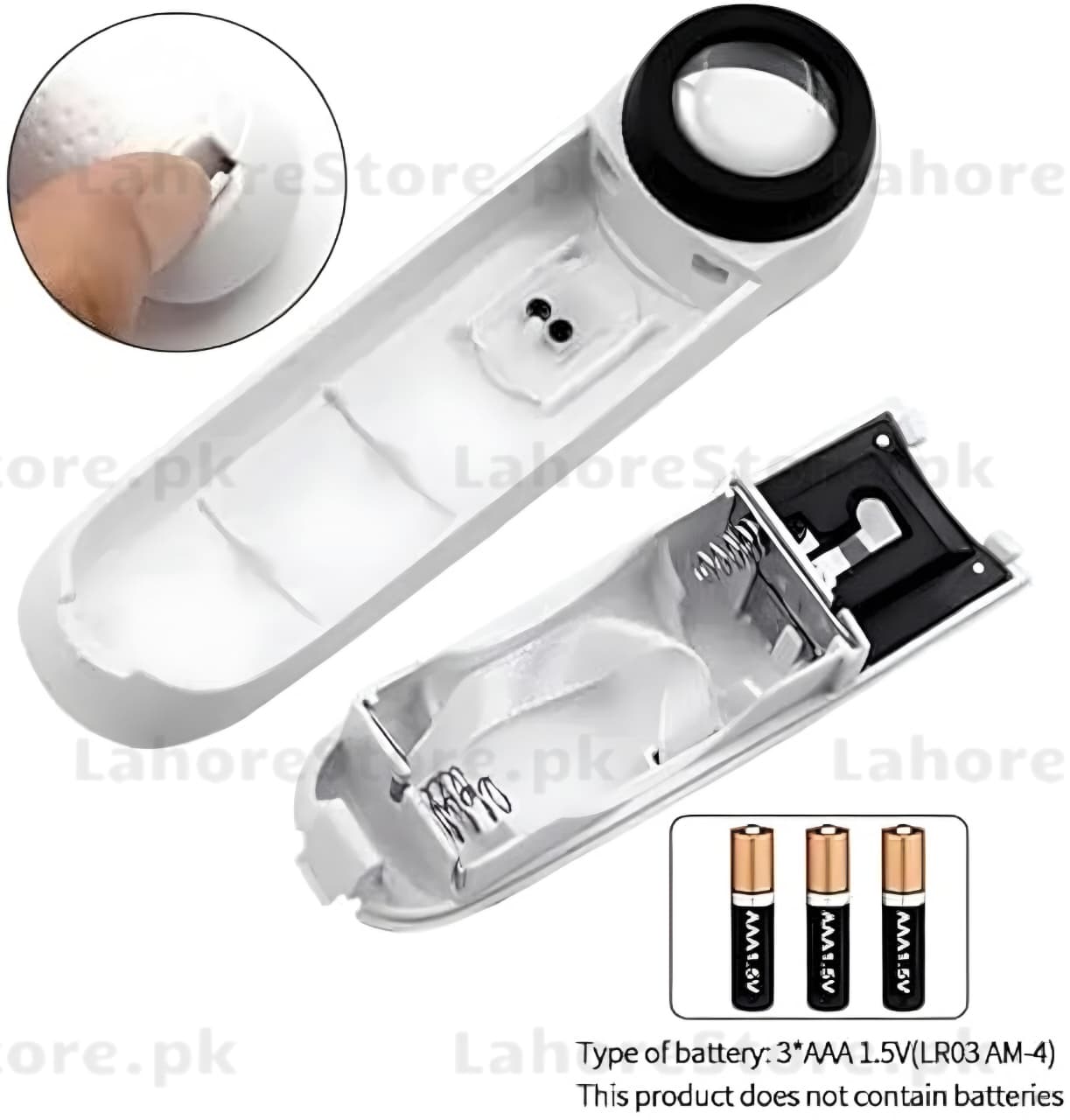 Portable LED Light Magnifier – Handheld Illuminated Magnifying Glass