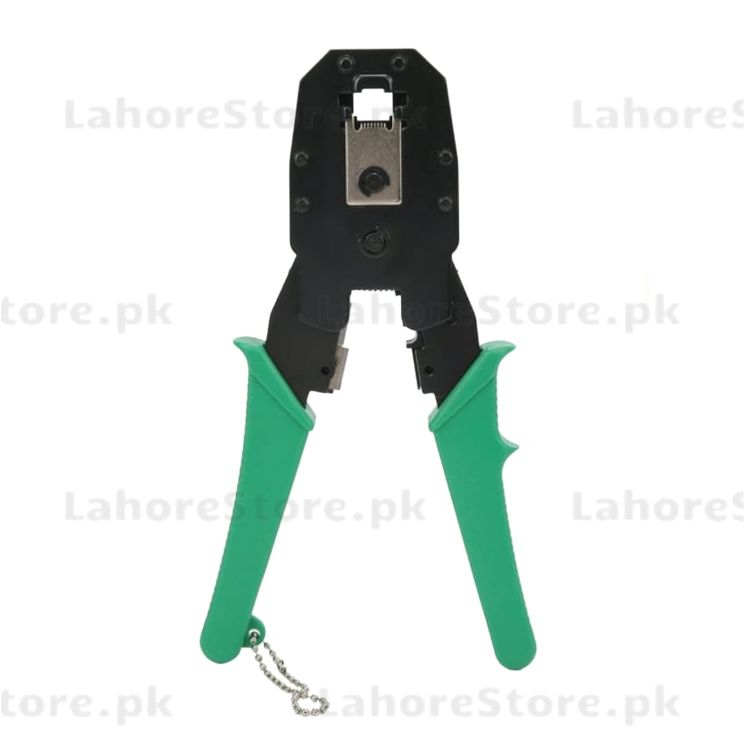 RJ45 Crimping Tool – Network LAN Cable Crimper (Green Handle)
