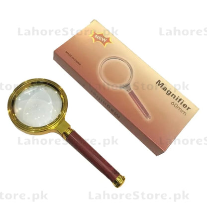 FHM 60mm Magnifier – High‑Clarity Handheld Optical Glass for Inspection & Electronics Work