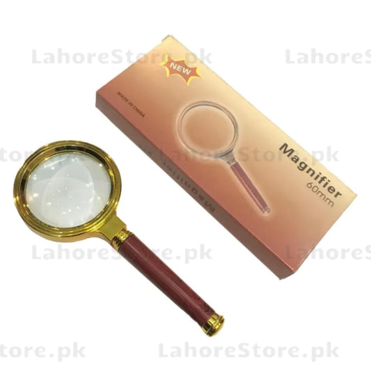 FHM 60mm Magnifier – High‑Clarity Handheld Optical Glass for Inspection & Electronics Work