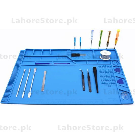 TE S180 Heat Insulation Mat – High‑Temperature Silicone Repair Mat