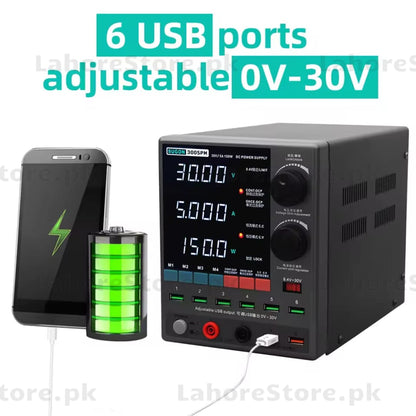 SG 3005PM DC POWER SUPPLY | 0–30V 0–5A ADJUSTABLE BENCH POWER SUPPLY