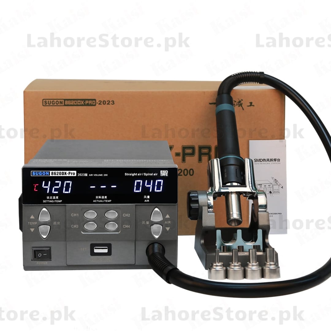 SG 8620DX Pro Hot Air Station – High‑Performance SMD Rework Station