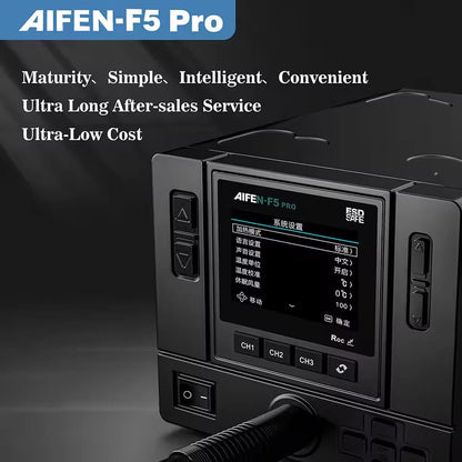 AIFEN F5 Pro Hot Air Gun – Professional LCD Hot Air Rework Station