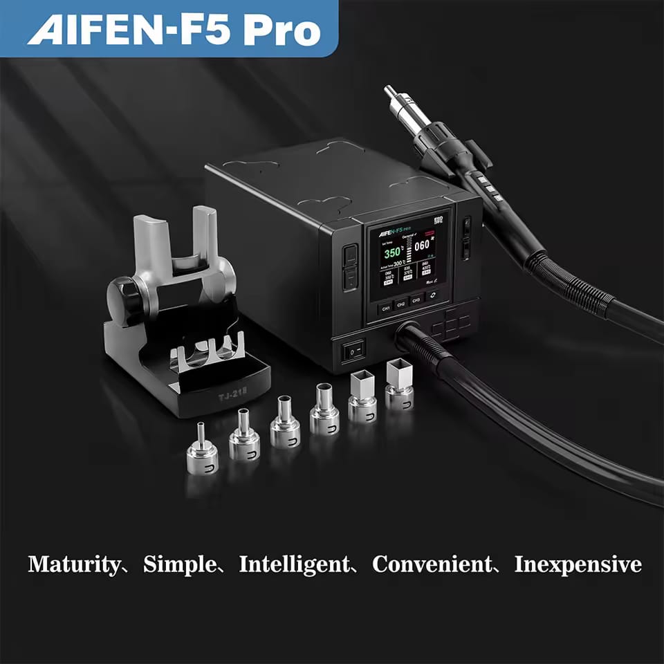 AIFEN F5 Pro Hot Air Gun – Professional LCD Hot Air Rework Station