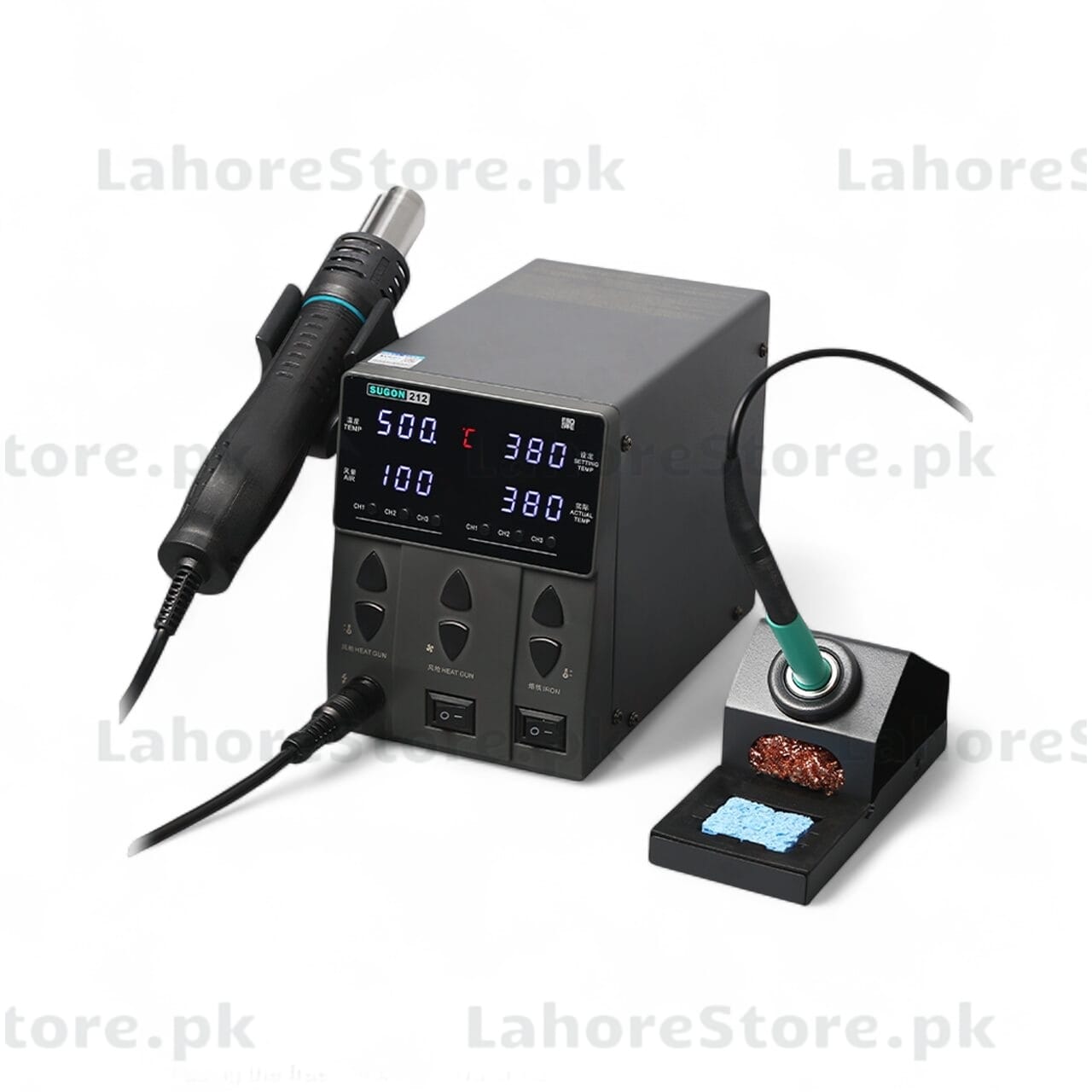 SG 212 Soldering & Hot Air Rework Station – Digital Temperature Control