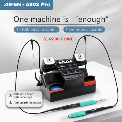 AIFEN A902 Soldering Station – Compatible with C210, C115 & C245 Tips