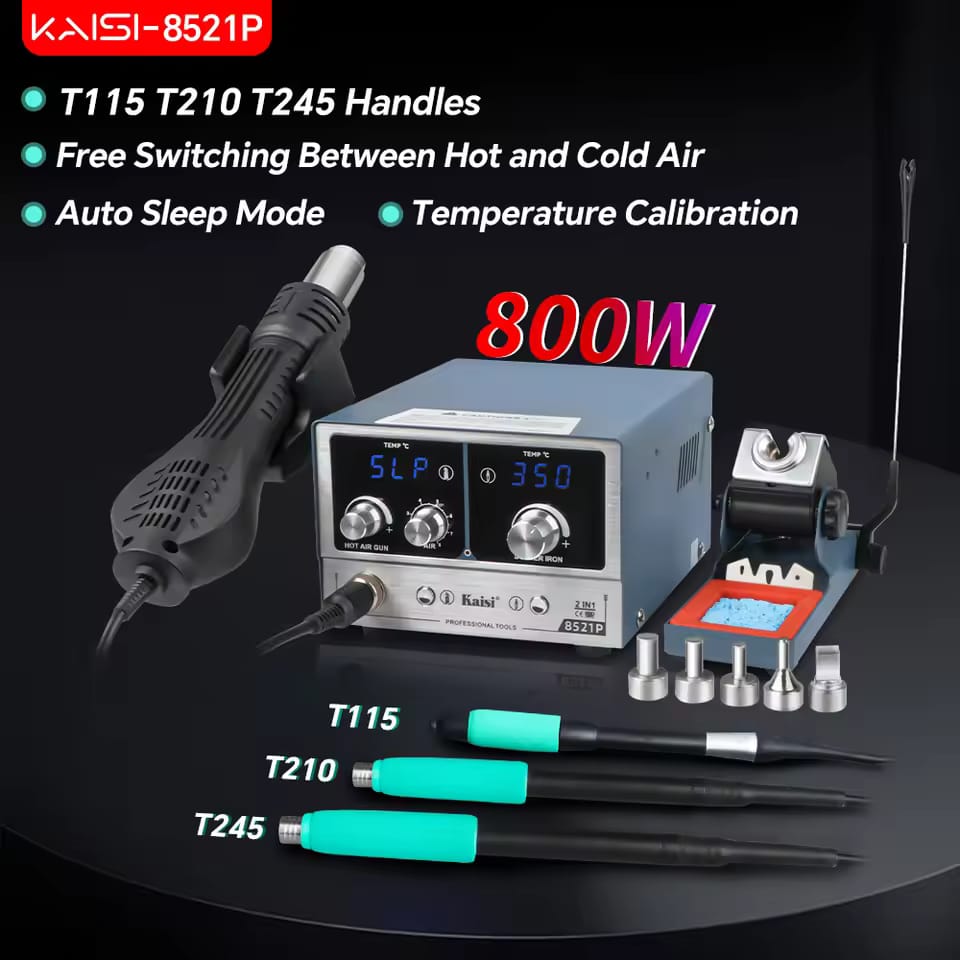 KS 8521P Hot Air Rework Station – Digital Soldering & Temperature Control