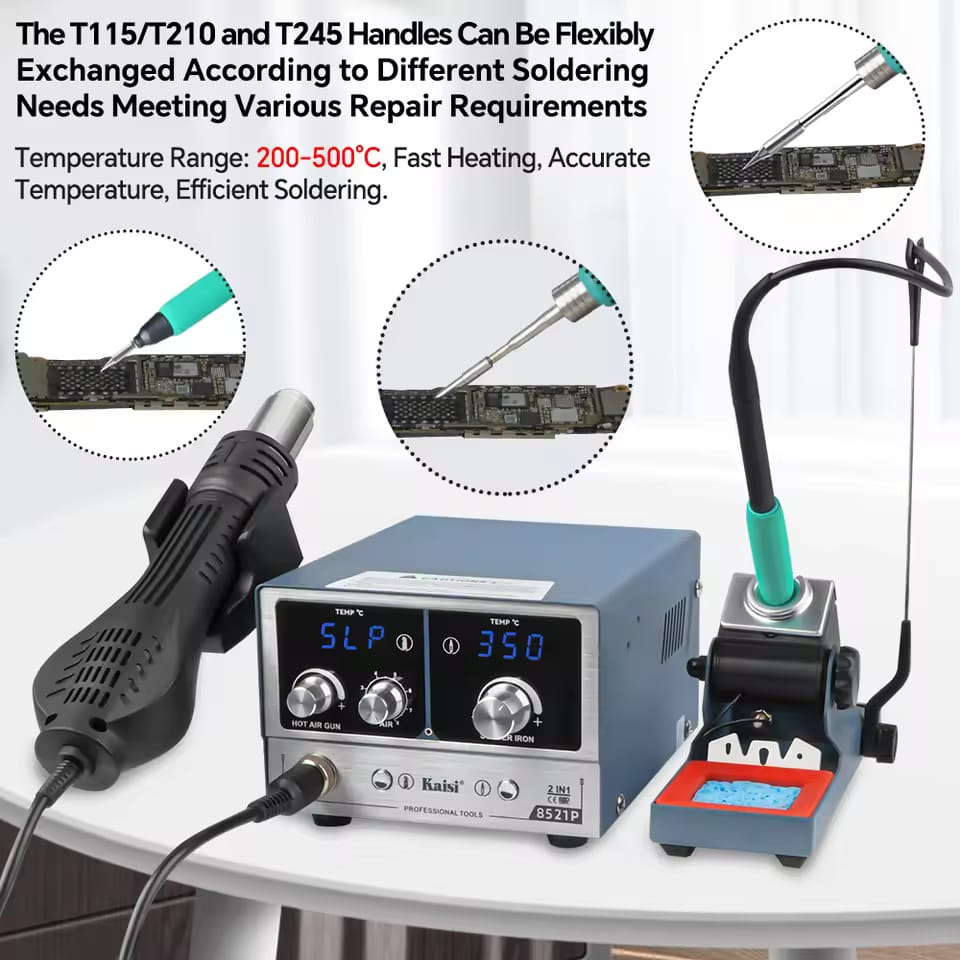 KS 8521P Hot Air Rework Station – Digital Soldering & Temperature Control