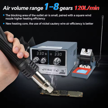 KS 8521P Hot Air Rework Station – Digital Soldering & Temperature Control